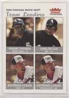 Team Leaders - Frank Thomas, Carlos Lee, Esteban Loaiza