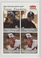 Team Leaders - Frank Thomas, Carlos Lee, Esteban Loaiza