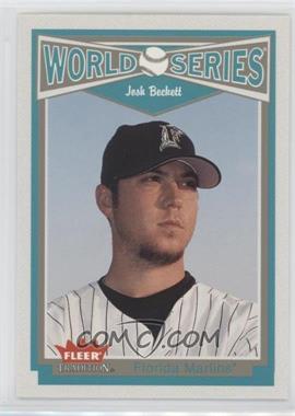 2004 Fleer Tradition - [Base] #2 - World Series - Josh Beckett