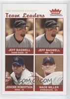 Team Leaders - Jeff Bagwell, Jeriome Robertson, Wade Miller