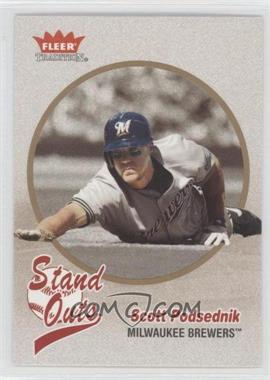 2004 Fleer Tradition - [Base] #460 - Stand Outs - Scott Podsednik