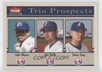 Trio Prospects - Julio Manon, Luis Ayala, Seung Song