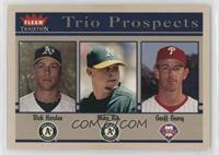 Trio Prospects - Rich Harden, Mike Neu, Geoff Geary
