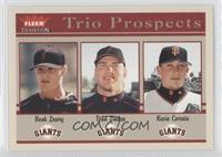 Trio Prospects - Noah Lowry, Todd Linden, Kevin Correia