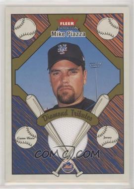 2004 Fleer Tradition - Diamond Tributes - Jersey #DT-MP - Mike Piazza