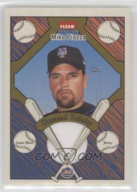 2004 Fleer Tradition - Diamond Tributes - Jersey #DT-MP - Mike Piazza