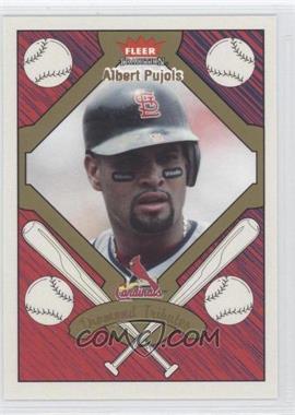 2004 Fleer Tradition - Diamond Tributes #12 DT - Albert Pujols