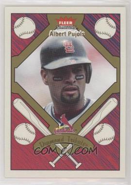 2004 Fleer Tradition - Diamond Tributes #12 DT - Albert Pujols