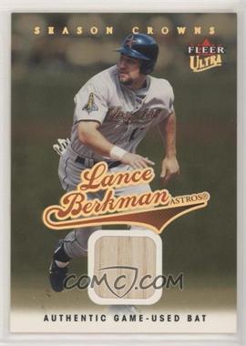 2004 Fleer Ultra - [Base] - Season Crowns Gold Relics #184 - Lance Berkman /99