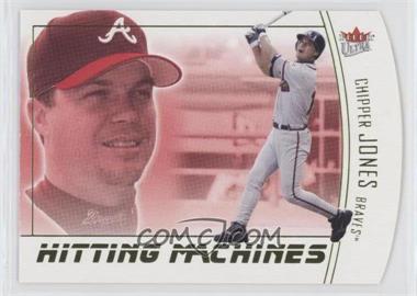 2004 Fleer Ultra - Hitting Machines - Die-Cut #10HM - Chipper Jones