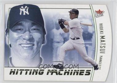 2004 Fleer Ultra - Hitting Machines - Die-Cut #7HM - Hideki Matsui