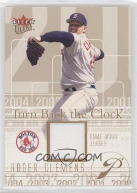 2004 Fleer Ultra - Turn Back The Clock Jerseys - Copper #TBC-RC - Roger Clemens /399