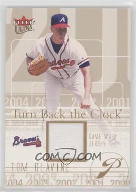 2004 Fleer Ultra - Turn Back The Clock Jerseys - Copper #TBC-TG - Tom Glavine /399