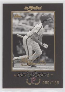 2004 Fleer inScribed - [Base] - Gold #82 - Mike Schmidt /199