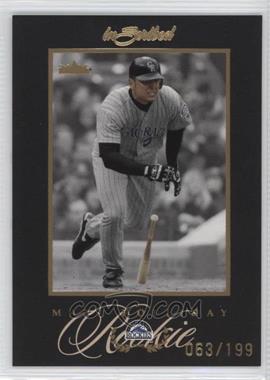 2004 Fleer inScribed - [Base] - Gold #99 - Matt Holliday /199