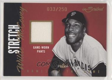 2004 Fleer inScribed - Names of the Game - Copper Materials #NGJ-WM - Willie McCovey /250