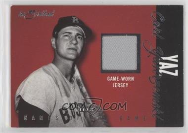 2004 Fleer inScribed - Names of the Game - Red Materials #NGJ-CY - Carl Yastrzemski /79 [EX to NM]