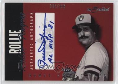 2004 Fleer inScribed - Names of the Game - Silver Autographs #NGA-RF - Rollie Fingers /99