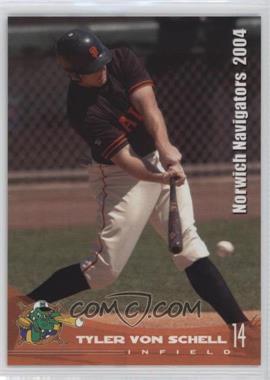 2004 Grandstand Norwich Navigators - [Base] #14 - Tyler Von Schell