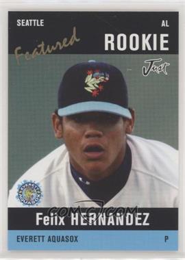 2004 Just Minors Just Featured - Preview - Black #Featured 12 - Felix Hernandez