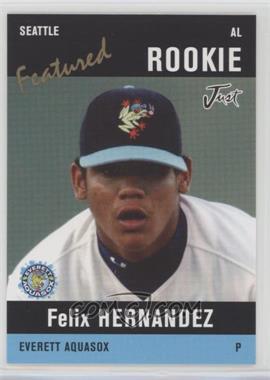 2004 Just Minors Just Featured - Preview - Black #Featured 12 - Felix Hernandez