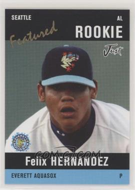 2004 Just Minors Just Featured - Preview - Black #Featured 12 - Felix Hernandez