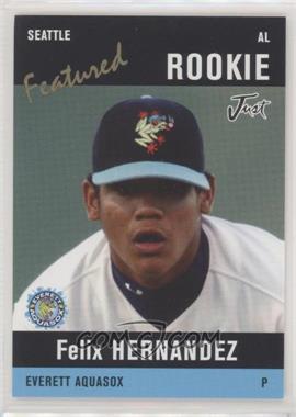 2004 Just Minors Just Featured - Preview - Black #Featured 12 - Felix Hernandez