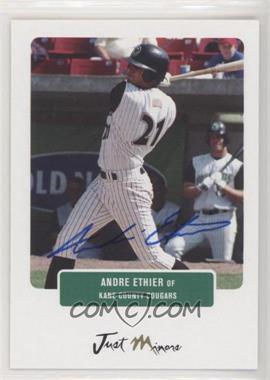 2004 Just Minors Just Prospects - [Base] - Autographed #28 - Andre Ethier