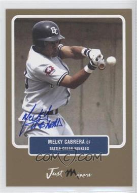 2004 Just Minors Just Prospects - [Base] - Gold Autographed #15 - Melky Cabrera /50