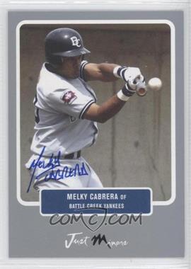 2004 Just Minors Just Prospects - [Base] - Silver Autographed #15 - Melky Cabrera /200