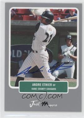 2004 Just Minors Just Prospects - [Base] - Silver Autographed #28 - Andre Ethier /200