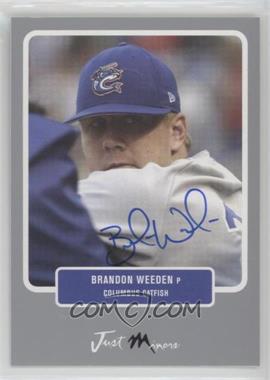 2004 Just Minors Just Prospects - [Base] - Silver Autographed #86 - Brandon Weeden /200 [Noted]