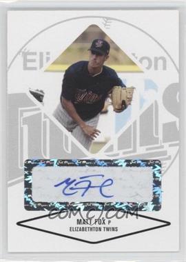 2004 Just Minors Justifiable - [Base] - Autographed #23 - Matt Fox