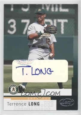 2004 Leaf - [Base] - Autographs #70 - Terrence Long