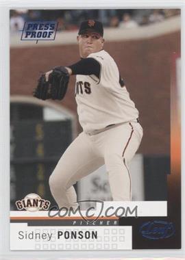 2004 Leaf - [Base] - Press Proof Blue #11 - Sidney Ponson /100