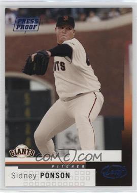 2004 Leaf - [Base] - Press Proof Blue #11 - Sidney Ponson /100