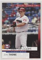 Passing Through Time - Jim Thome #/50