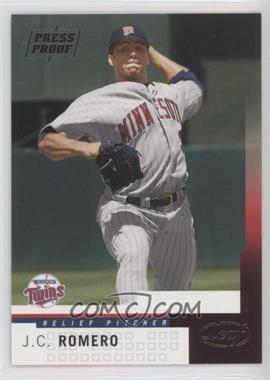 2004 Leaf - [Base] - Press Proof Silver #51 - J.C. Romero /50