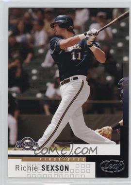 2004 Leaf - [Base] #153 - Richie Sexson