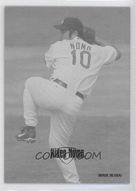 2004 Leaf - Exhibits - 1947-66 MSCR Made in USA Print Name #19 - Hideo Nomo /66