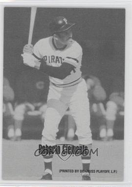 2004 Leaf - Exhibits - 1947-66 PDPSCR Printed by Donruss Playoff Print Name #41 - Roberto Clemente /66