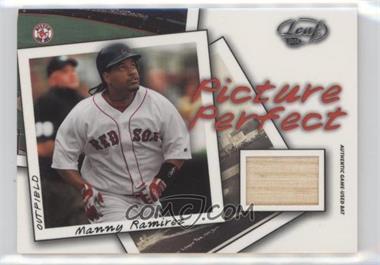 2004 Leaf - Picture Perfect - Bats #PP-11 - Manny Ramirez