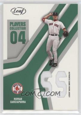 2004 Leaf - Players Collection Jerseys - Green #PC-65 - Nomar Garciaparra