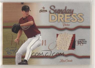 2004 Leaf - Sunday Dress - Jerseys Prime #SD-6 - Roy Oswalt /100