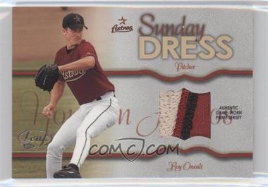 2004 Leaf - Sunday Dress - Jerseys Prime #SD-6 - Roy Oswalt /100