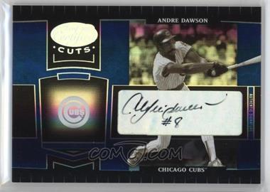 2004 Leaf Certified Cuts - [Base] - Marble Blue Signatures #228 - Andre Dawson /50