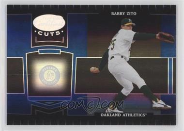 2004 Leaf Certified Cuts - [Base] - Marble Blue #142 - Barry Zito /50