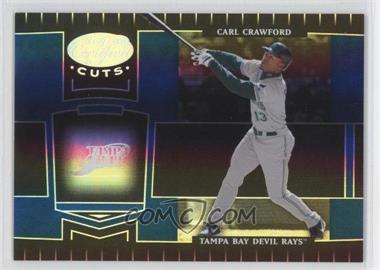 2004 Leaf Certified Cuts - [Base] - Marble Blue #186 - Carl Crawford /50