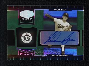 2004 Leaf Certified Cuts - [Base] - Marble Emerald Signatures #249 - Nolan Ryan /5