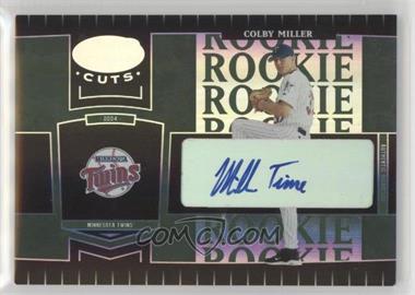 2004 Leaf Certified Cuts - [Base] - Marble Emerald Signatures #259 - Colby Miller /5